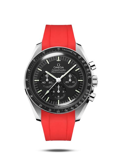 omega speedmaster rubber|omega 300m straps.